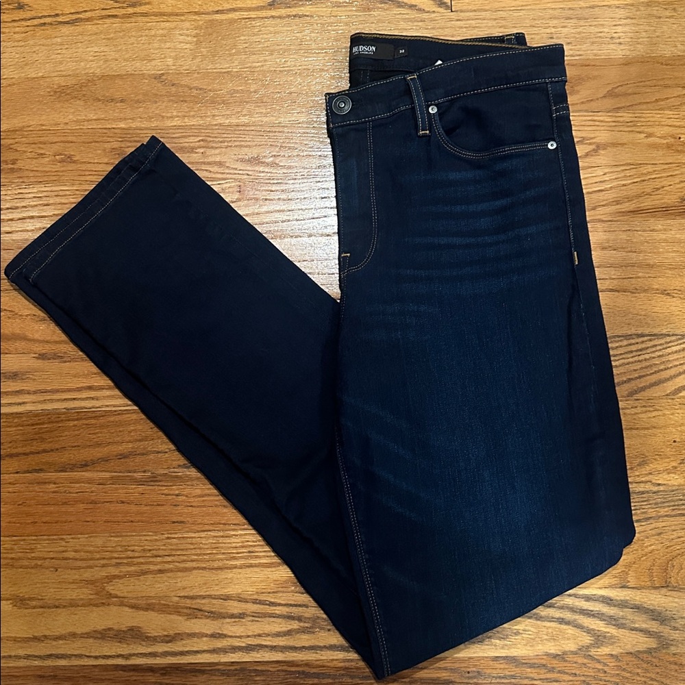 HUDSON Jeans Nico Mid‑Rise Straight Leg - Women’s Size 32